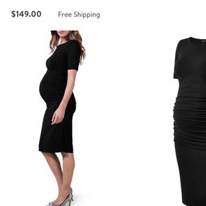 Isabella Oliver ruched maternity dress